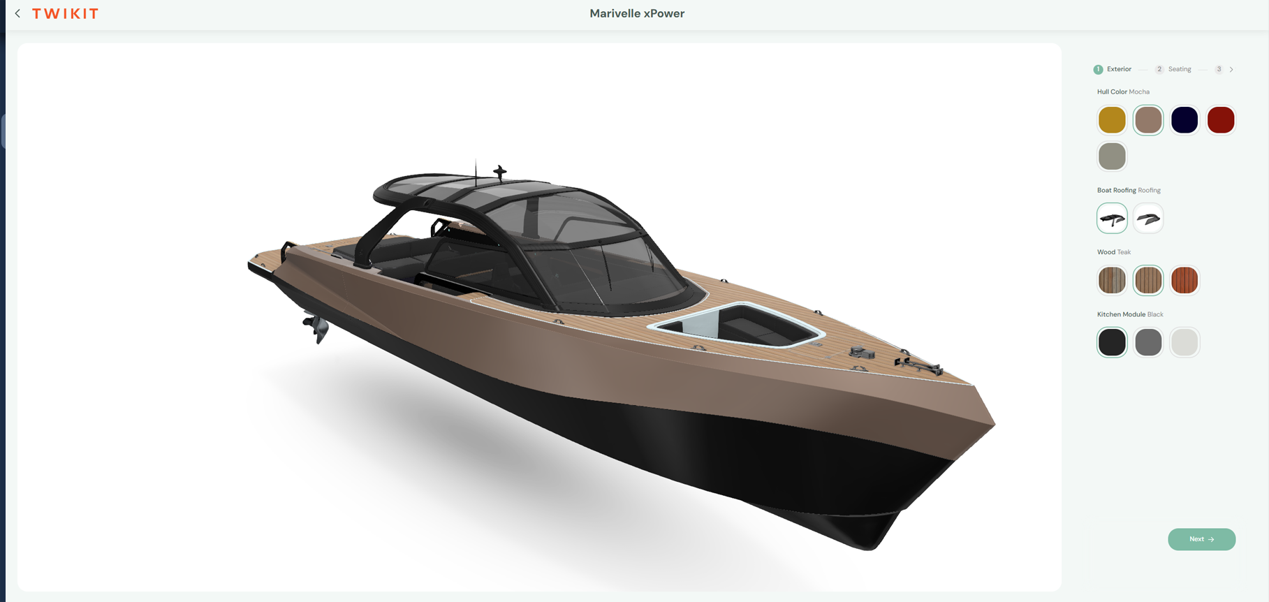 Twikit Yacht Configurator